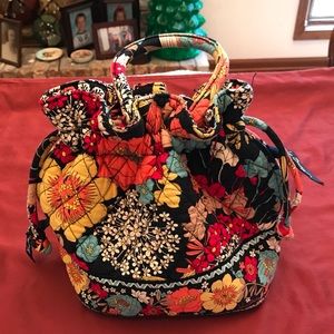 Vera Bradley Drawstring Small Emma Bag